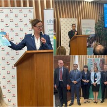 Photo collage of speakers