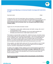 UHC2030 Advocacy Letter template
