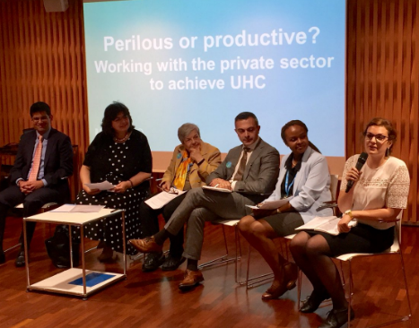 Perilous or productive – engaging the private sector for UHC