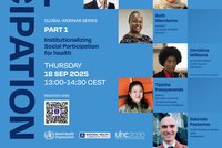Global Webinar on Institutionalizing Social Participation for Health