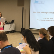 Première réunion du Comité directeur de la CSU2030