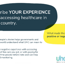 Partagez votre expérience de la couverture santé universelle