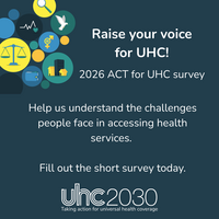 From Commitment to Action: The 2026 Global ACT for UHC Survey is out now