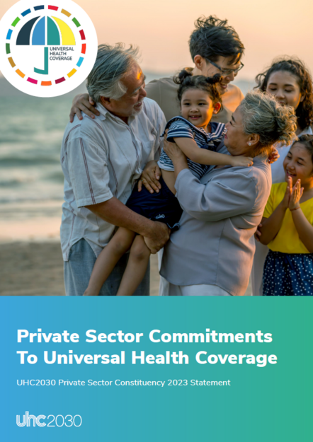 All hands on deck – mobilizing private sector contribution to accelerate progress towards universal health coverage