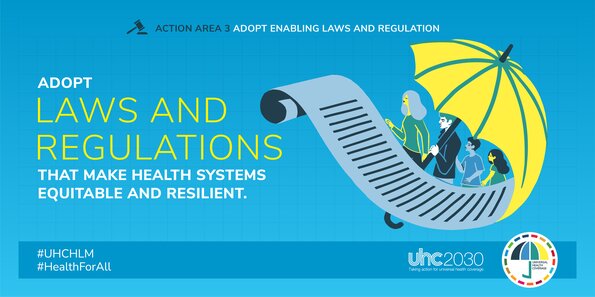 Action area 3: Adopt enabling laws and regulations.
