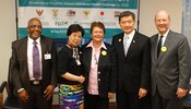Margaret Chan annonce l’établissement du Partenariat international de santé pour la CSU 2030