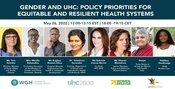 Gender and UHC: Policy priorities for equitable and resilient health systems